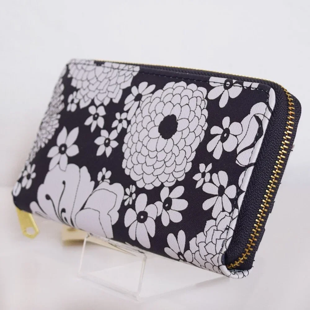 Trina Turk Floral Zip Around Long Wallet